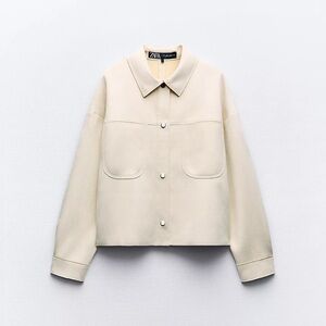 Zara Faux Suede Jacket